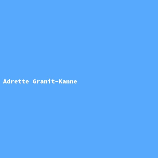 Adrette Granit-Kanne