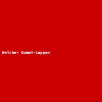 Weicher Gummi-Lappen