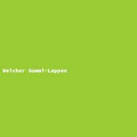 Weicher Gummi-Lappen