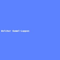 Weicher Gummi-Lappen