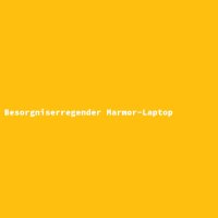 Besorgniserregender Marmor-Laptop
